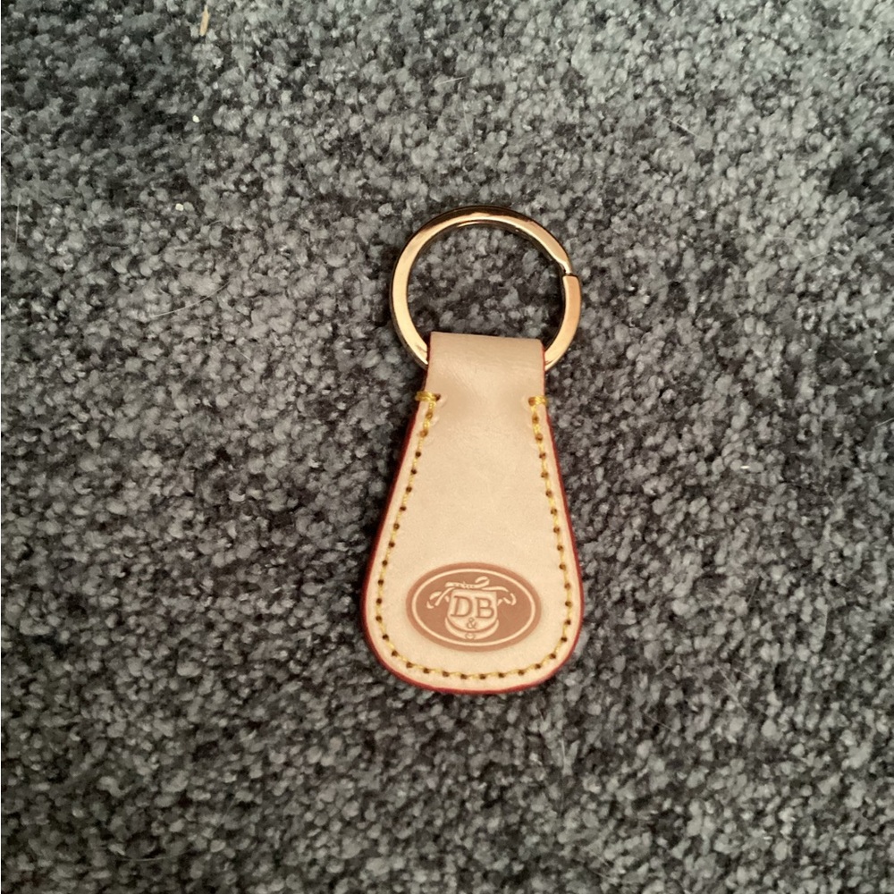 Brand New Dooney and Bourke Leather Key Chain!